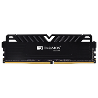 TwinMOS TMD48GB3200D16BKX7P, 8GB, DDR4, 3200MHz, 1.2V, TornadoX7 Pro, CL16, Desktop Ram (Soutuculu)