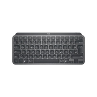 LOGITECH MX Keys, 920-010504, Bluetooth, Trke Q, Multimedya, Aydnlatmal, Mini Klavye