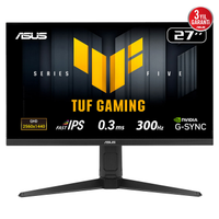 ASUS TUF GAMING VG27AQML5 27" 0.3ms, 300Hz, QHD, DP, 2xHDMI, Type-C, Fast IPS Panel, Dk Mavi Ik, FreeSync Premium, GAMING Monitr