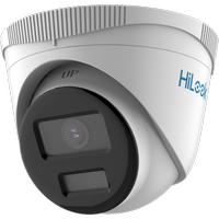 HILOOK IPC-T229H 2Mpix, 2,8mm Lens, H265+, 30Mt Gece Görüþü, Color Vu Lite, PoE, Dome IP Kamera