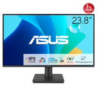 ASUS VA249HG 23,8" 1ms, 120Hz, Full HD, HDMI, VGA, IPS LED, erevesiz Tasarm, Dk Mavi Ik, FreeSync Kurumsal Monitr