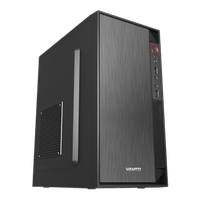 VENTO VS119S, 350W, Siyah, Micro ATX, Tower, Kurumsal, KASA