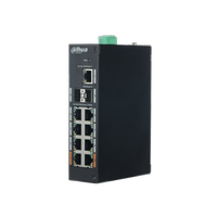 DAHUA PFS3211-8GT-120, 8 Port, Gigabit, 8 Port PoE, 120W, +2 Port SFP, +1 Port GigaBit Uplink, Ynetilemez, Rack Mount Switch