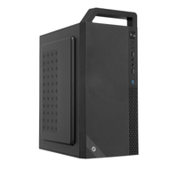 FRISBY FC-2725B, 1x80mm Fan, Siyah, 300W, USB 3.0, mATX, Mini Tower, Kulplu Kurumsal KASA