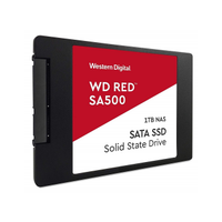 WD Red SA500, WDS100T1R0A, 1TB, 560/530, SERVER ve NAS için Enterprise, 2,5" SATA, SSD