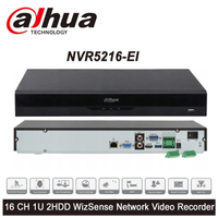 DAHUA  NVR5216-EI, 16Kanal, 12Mpix, H265+, 2 HDD Destei, 1080P Kayt, 320Mbps Bant Genilii, NVR