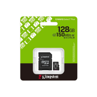 KINGSTON SDCS3/128GB, Canvas Select Plus Gen3 A1, 100Mb/s, MicroSD Kart Bellek (SD Adapt�rl�)