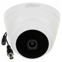 DAHUA HAC-T1A21P-A 2Mpix 20 Mt Gece Gr. 2,8mm Lens, Dahili Mikrofon,  Dome Kamera