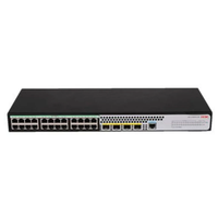 H3C S1850V2-28X-HPWR, 24 Port, GigaBit, PoE 370W, L2, 1 Port GigaBit Uplink, 4 Port 10GigaBit SFP, Web Ynetilebilir, Masast Switch