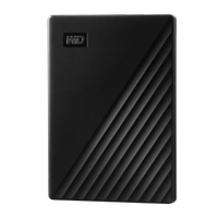 WD WDBYVG0010BBK-WESN, My Passport, 1TB, 2.5", USB3.2, Tanabilir, Harici HDD, Siyah