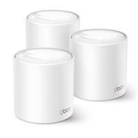 TP-LINK DECO-X50, AX3000, l Mesh, 3000Mbps, Dual Band, WiFi6, 3Port Gigabit Lan, 600m2 kapsama Alan, Router, Geni Alan nternet A Salaycs