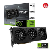 ASUS PRIME-RTX5060-O8G, 8Gb, 128Bit, GDDR7, 1xHDMI, 3xDP GAMING Ekran Kart