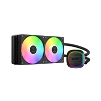 GAMDIAS AURA GL240 V2, 240mm, RGB, 2 Fanl, CPU Sv Soutma