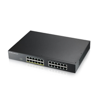 ZyXEL GS1915-24EP, 24 Port, GigaBit, 12 Port PoE, Ynetilebilir, Sessiz, Masast Switch