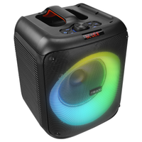 MIKADO MD-BT51 BOMBIX, 60W, Tanabilir, BT/USB/TF/TWS, RGB Aydnlatma, Toplant, Parti, Ak Hava Speaker. Kablolu Mikrofon Hediyeli