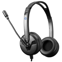 HP DHE-8009, 3,5mm Jac, ar Merkezi, Ofis, Toplant, Konumac Tipi, Microfonlu Kulaklk