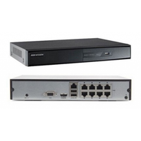 HIKVISION DS-7108NI-Q1/8P/M, 8Kanal PoE, 4Mpix, H265+, 1 HDD Destei, 1520P Kayt, 60Mbps Bant Genilii, Metal Kasa, NVR