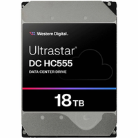 WD ULTRASTAR, WUH722018CLE6L4, 3.5", 18TB, 512Mb, 7200 Rpm, 7/24 Enterprise, DATA CENTER-GVENLK-NAS-SERVER, HDD (DC HC555) (0B48723) (Trkiye Distribtr Garantili)