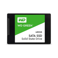 WD Green, WDS480G3G0A, 480GB, 545/465, 3D NAND, 2,5" SATA, SSD