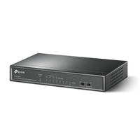 TP-LINK OMADA TL-SF1008LP, 8 Port, MegaBit, Metal Kasa, 4 Port PoE, 41W, Ynetilemez, Masast Switch