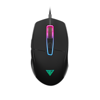 GAMDIAS ZEUS M5, RGB Aydnlatma, USB Kablolu,  7 Tulu, Gaming Mouse, 12800DPI, Siyah
