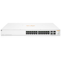 HP Aruba Instant On JL684A 1930-24G, 24Port,  GigaBit, 24 Port PoE, 370W, 4 Port Gigabit SFP, Ynetilebilir, Rack Mount Switch
