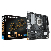 GIGABYTE B760M D3HP DDR4, 4xDDR4, 2xM.2, DP, HDMI, VGA, 12-13.14.Nesil, LGA1700 Soket, Anakart