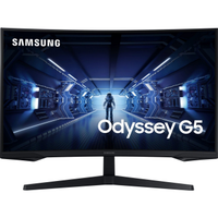 SAMSUNG LC32G55TQBUXUF, Odyssey G5 32" 1ms, 144Hz, 2K Quad HD, DP, HDMI, USB, VA LED, HDR10 1000R, Curved, Monitör 