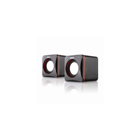 SNOPY SN-21, 6W, 1+1 Masast, USB Speaker, (Siyah)
