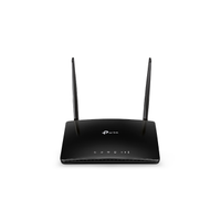 TP-LINK TL-MR150, 4Port, 300Mbps, 2,4Ghz WiFi, Masast, LTE Micro Sim Kart Taklabilir 3G-4G Destekli Router