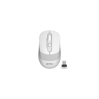 A4 TECH FG10 (White) FSTYLER 2,4Ghz Kablosuz Optik Mouse, 10-15Metre, 4 Buton, Nano Alc