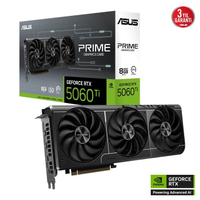 ASUS PRIME-RTX5060TI-8G, 8Gb, 128Bit, GDDR7, 1xHDMI, 3xDP GAMING Ekran Kart