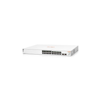 HP Aruba Instant On JL813A 1830-24G, 24Port,  GigaBit, 12 Port PoE, 195W, 2 Port Gigabit SFP, Yönetilebilir, Rack Mount Switch