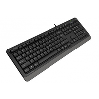 A4 TECH FK10, Gri, FSTYLER, USB Kablolu, Trke Q, Multimedya KLAVYE