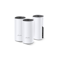 TP-LINK DECO-E4, AC1200, ��l� Mesh, 1200Mbps, Dual Band, 2Port Megabit Lan, 370m2 �ekim Alan�, Router, Geni� Alan �nternet A�� Sa�lay�c�s�