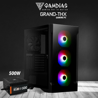 GAMDIAS GRAND-THX, i5-11400F, 16Gb DDR4 Ram, 512Gb NVMe SSD, 6Gb GDDR6 GTX1660TI Ekran Kartý, 500W Kasa, Free Dos GAMING PC