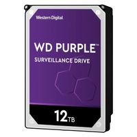 WD PURPLE, WD121PURZ, 3.5", 12TB, 256Mb, 7200 Rpm, 7/24 Güvenlik, HDD