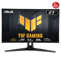 ASUS TUF GAMING VG27AQM5A 27" 0.3ms, 300Hz, QHD, DP, 2xHDMI, USB, Hoparlr, Fast IPS LED, ELMB Sync Premium, GAMING Monitr