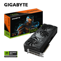 GIGABYTE GV-N5090WF3OC-32GD, RTX5090, WINDFORCE OC, 32Gb, GDDR7, 512BIT, 3 Fanl�, 1xHDMI, 3xDP, GAMING Ekran KARTI