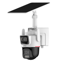 DAHUA  IPC-PTS2649C-3E3Z-4GB20, 2X 3Mpix, 2,8 Lens+3,6 Lens, WizColor, 50Mt Gece G�r���, IP66,  Hybrid-zoom PT 4G Solar Ip Kamera