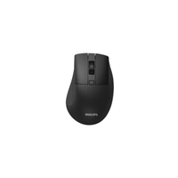 PHILIPS SPK7528B, SESS�Z, Siyah, USB Nano  2,4Gh ve Bluetooth Kablosuz, 1600dpi, Optic, 3 Tu�lu Ergonamik Mouse