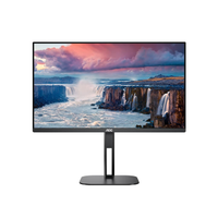 AOC 27V5C/BK 27" 1ms, 75hz, Full HD, HDMI, DP, Type-C, USB, 2X3W Hoparlr, Pivot, IPS Panel Monitr