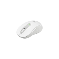 LOGITECH 910-006238, M650L Signature, Beyaz, Sa El, USB Nano 2,4G Kablosuz,4000dpi, Optik, 5 Tulu, 24ay Pil mr, Sessiz Mouse