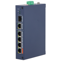 DAHUA CHS4106-4ET-60, 4 Port, Megabit, PoE, 60W,  1 Port Uplink, 1 Port SFP, Cloud Y�netilebilir, Switch