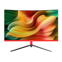 RAYDIN R270VABC, 27", 2ms, 75Hz, Full HD, D-Sub, HDMI, Frameless, R1800 Curved, VA LED Monitr (Siyah)