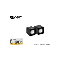 SNOPY SN-66 1+1 Masa Üstü USB SPEAKER (Siyah) 