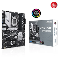 ASUS PRIME H770-PLUS, 4xDDR5, 3x M.2, HDMI, DP, Type-C, 12-13.Nesil, LGA1700 Soket, Anakart