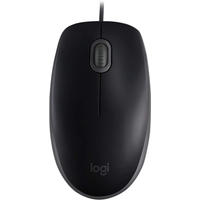 LOGITECH 910-005508, B110 Siyah, USB Kablolu, 1000dpi, Optik, 3 Tu�lu, Mouse