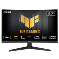 ASUS TUF GAMING VG27VQ3B 27" 1ms, 180Hz, Full HD Curved, DP, 2xHDMI, Hoparlr, Fast VA Panel, Dk Mavi Ik, FreeSync Premium, GAMING Monitr