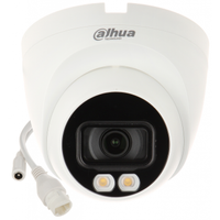 DAHUA IPC-HDW2239T-AS-LED-0280B-S2  2Mpix, Full Color, 2,8mm Lens,H265+, 30Mt Gece Gr, IP67, Dahili Mikrofon, PoE,  Dome IP Kamera